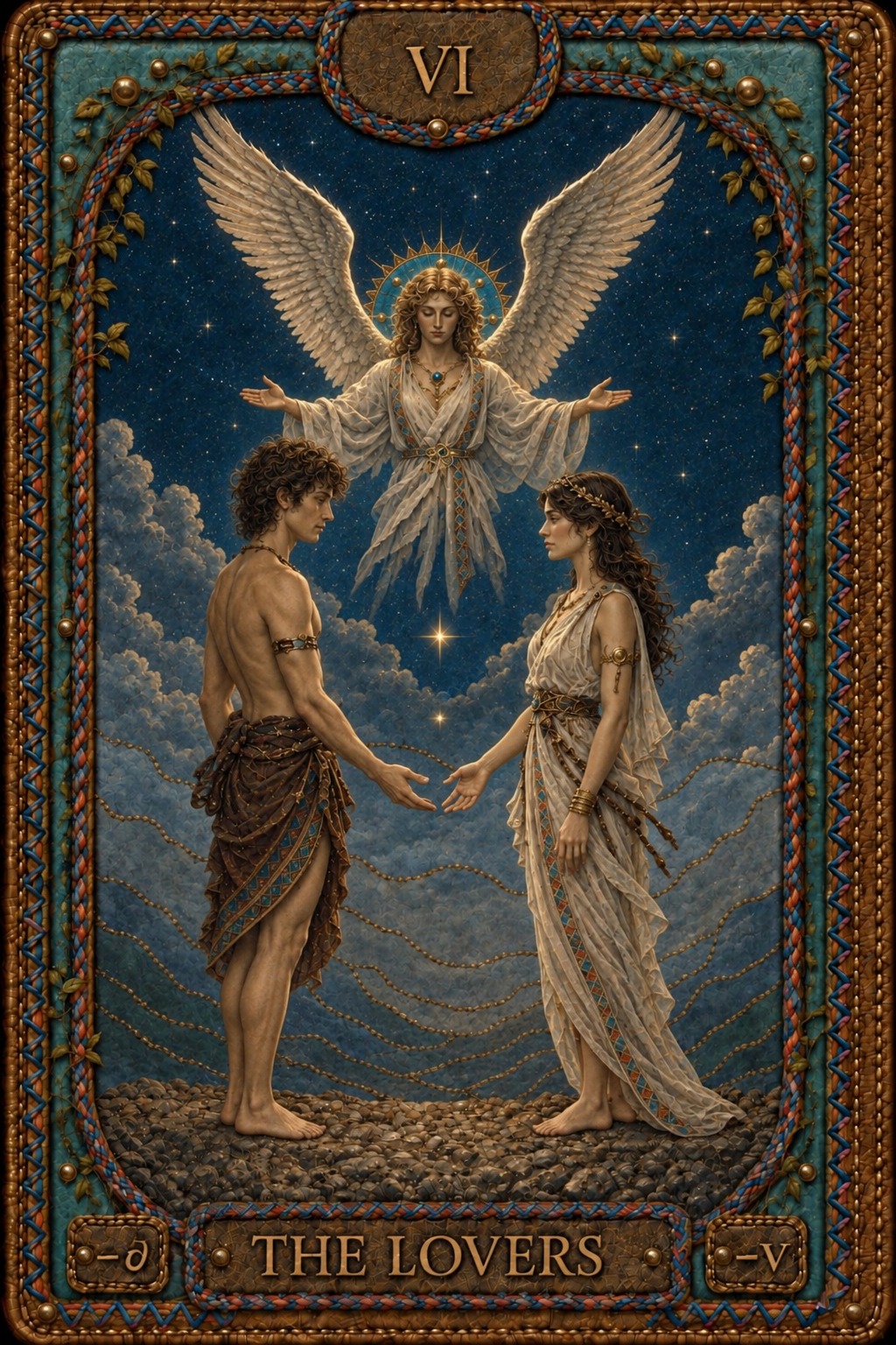 The Lovers — a Tarot card by Pavel Medvedev