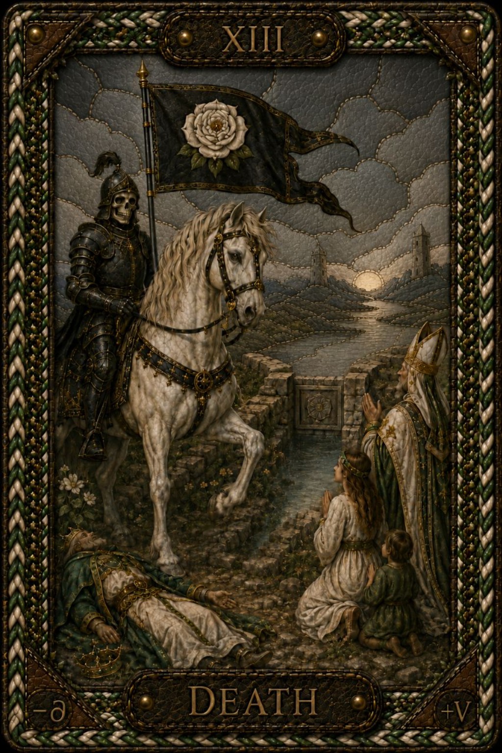 Death — a Tarot card by Pavel Medvedev
