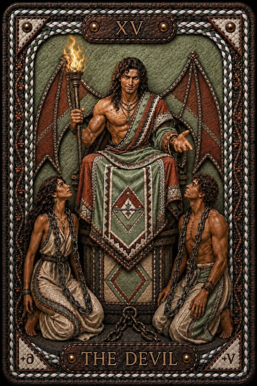 The Devil — a Tarot card by Pavel Medvedev